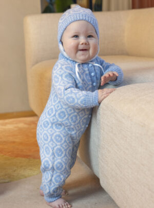Maximus dragt og hue - Viking Design 2506-3 Kit - 1 - 24 mdr - Viking Baby ull, fra Viking