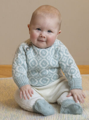 Maximus genser - Viking Design 2506-1 Kit - 1 - 24 mdr - Viking Baby ull, fra Viking