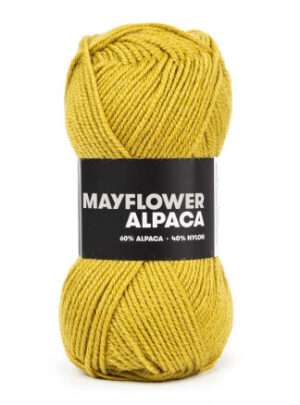 Mayflower Baby Alpaca Garn 14 Sennepsgrøn