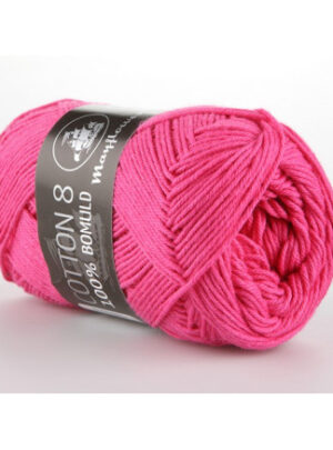 Mayflower Cotton 8/4 Garn Unicolor 1410 Pink