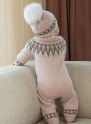 Oldefar dragt og hue - Viking Design 2506-4 Kit - 1 - 24 mdr - Viking Baby ull, fra Viking