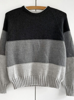 Strikkeopskrift/Strikekit Model 2749 Alva Sweater Str.(s-3xl) Kun Strikkeopskrift Model 2749 Alva Sweater Str.(s-3xl)