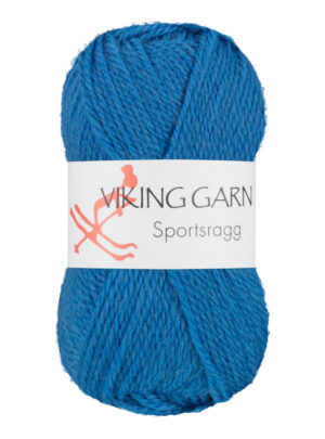 Viking Sportsragg - 575 Blå, Uld/Akryl/Nylon, fra Viking