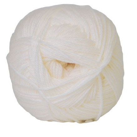 Hjertegarn Aloe Sockwool Strømpegarn 100 Hvid Hjertegarn Aloe Sockwool Strømpegarn 100 Hvid