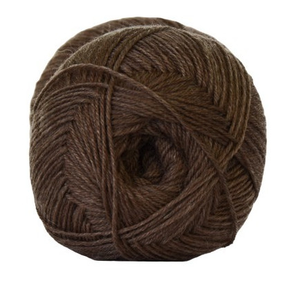 Hjertegarn Aloe Sockwool Strømpegarn 211 Brun Hjertegarn Aloe Sockwool Strømpegarn 211 Brun