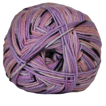 Hjertegarn Aloe Sockwool Strømpegarn 5050 Lilla/Lyserød Hjertegarn Aloe Sockwool Strømpegarn 5050 Lilla/Lyserød
