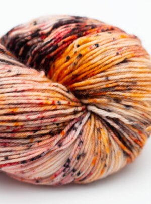 Kremke Soul Wool Lazy Lion Strømpegarn 1216 Sansibar Plettet Kaotisk