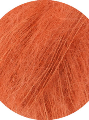Lana Grossa Silkhair Garn 228 Lakseorange