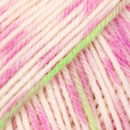 Drops Fabel Garn Print 931 Lime kys Drops Fabel Garn Print 931 Lime kys