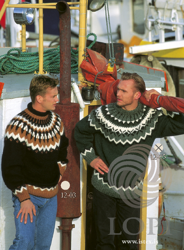 12-5-6 Sweater i Àlafosslopi - Print - Engelsk - Strikkeopskrift - Nordisk Garn 12-5-6 Sweater i Àlafosslopi - Print - Engelsk - Strikkeopskrift - Nordisk Garn