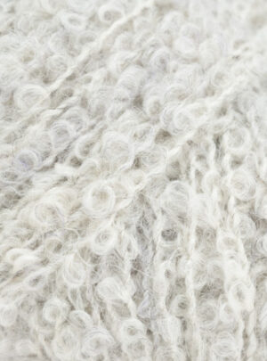Drops Alpaca Bouclé Garn Mix 8907 Krystal Grå