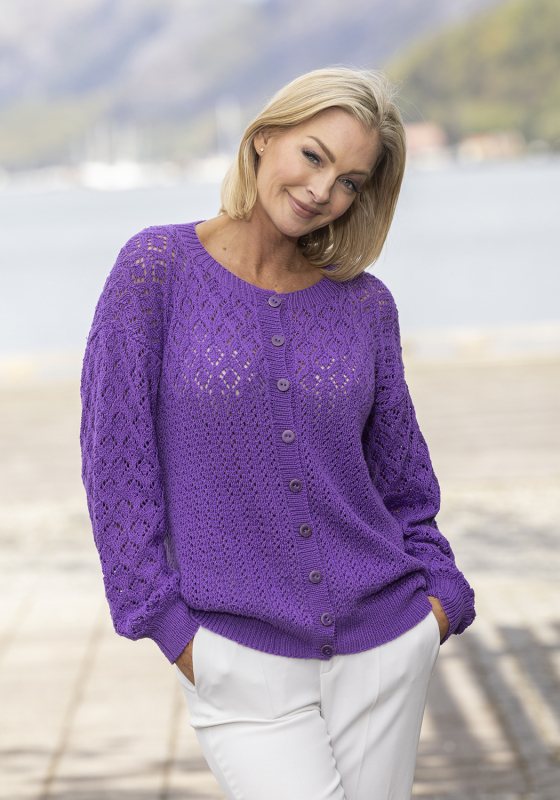 "Melang" Cardigan - Viking Design 2612-7A Kit - XS - XXL - Viking Bambino, fra Viking "Melang" Cardigan - Viking Design 2612-7A Kit - XS - XXL - Viking Bambino, fra Viking