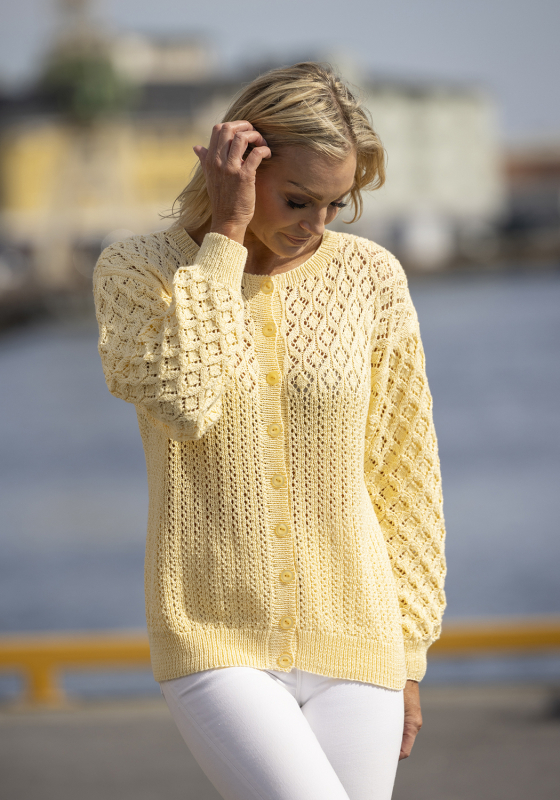 "Melang" Cardigan - Viking Design 2612-7B Kit - XS - XXL - Viking Bambino, fra Viking "Melang" Cardigan - Viking Design 2612-7B Kit - XS - XXL - Viking Bambino, fra Viking