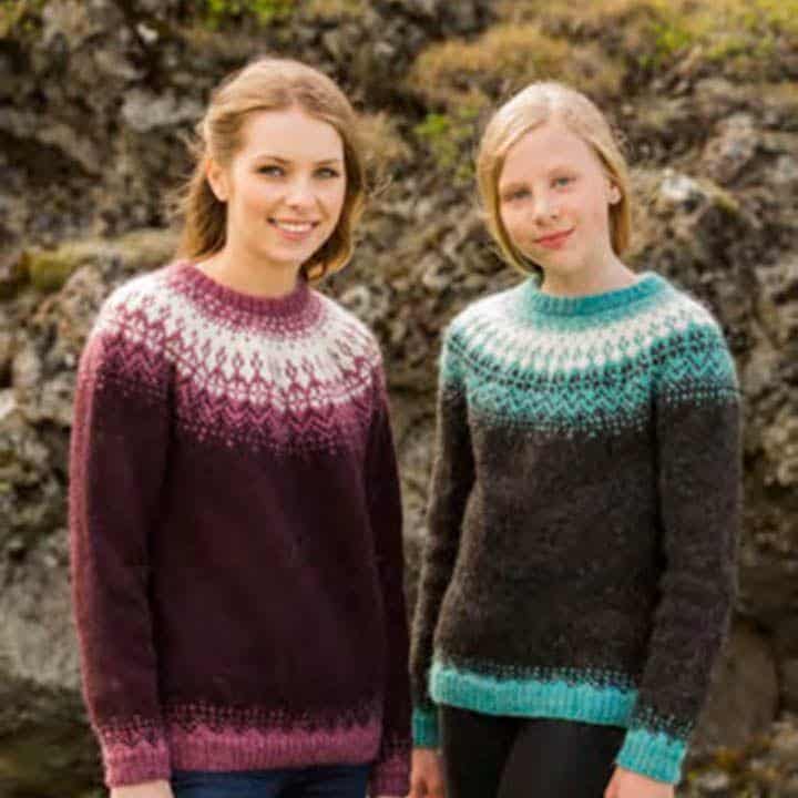 Særós sweater i lettlopi - Strikkeopskrift - Hillesvåg Særós sweater i lettlopi - Strikkeopskrift - Hillesvåg