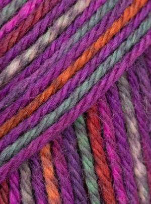 Drops Fiesta Garn Print 46 Mørke bær