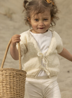 "Perlemor" cardigan - Viking Design 2614-2 Kit - 2 - 12 år - Viking Lotta, fra Viking