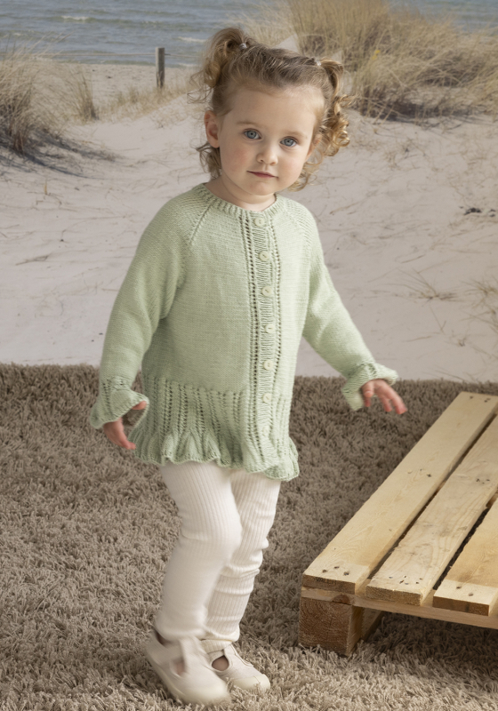 "Yndig" Cardigan - Viking Design 2613-1A Kit - 2-12 År - Viking Bambino, fra Viking "Yndig" Cardigan - Viking Design 2613-1A Kit - 2-12 År - Viking Bambino, fra Viking