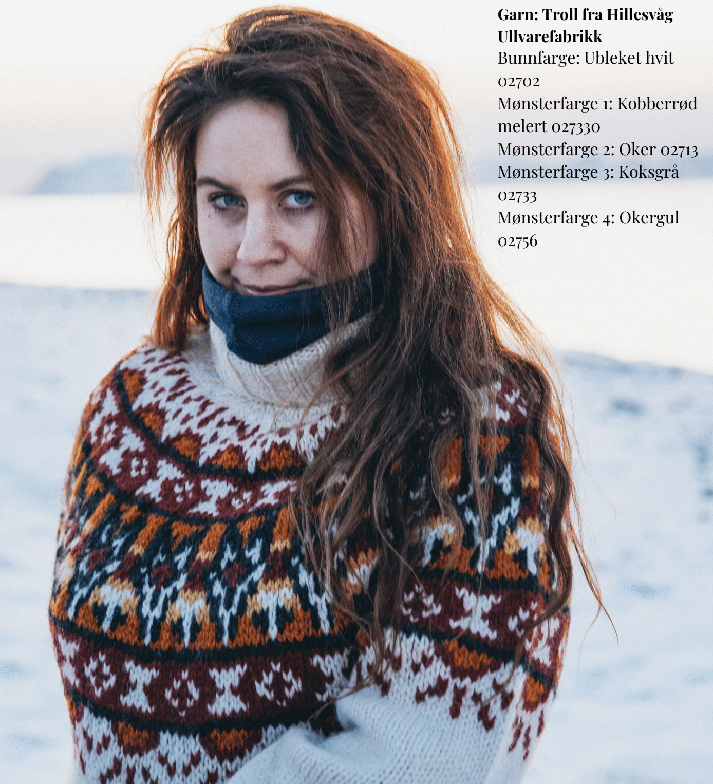 Arktisk sommer Polar Som fysisk print , engelsk - Strikkeopskrift - Hillesvåg Arktisk sommer Polar Som fysisk print , engelsk - Strikkeopskrift - Hillesvåg