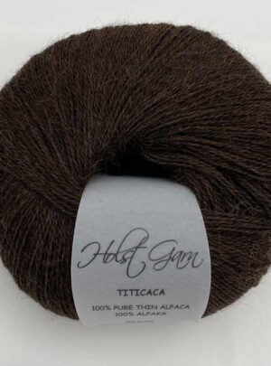 Holst Garn Titicaca - 42 Havana, 100% Tynd Alpaca, fra Holst Garn