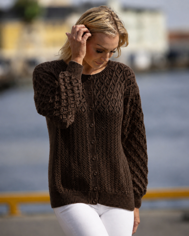"Melang" Cardigan - Viking Design 2612-7D Kit - XS - XXL - Viking Bambino, fra Viking "Melang" Cardigan - Viking Design 2612-7D Kit - XS - XXL - Viking Bambino, fra Viking