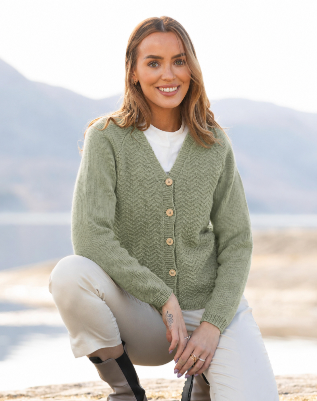 Opal cardigan - Viking Design 2220-6A Kit - XS - XXL - Viking Trend Merino, fra Viking Opal cardigan - Viking Design 2220-6A Kit - XS - XXL - Viking Trend Merino, fra Viking