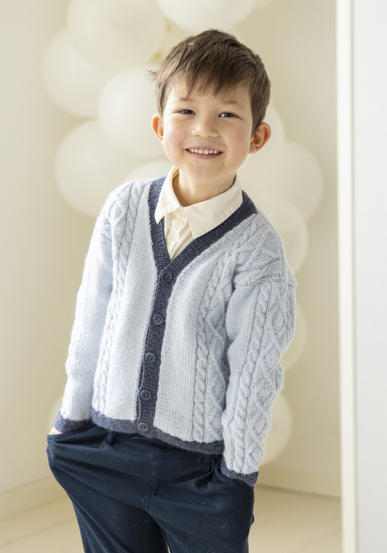 Snore cardigan - Viking Design 2607-16 Kit - 2 - 12 år - Viking Alpaca Lille Storm, fra Viking Snore cardigan - Viking Design 2607-16 Kit - 2 - 12 år - Viking Alpaca Lille Storm, fra Viking