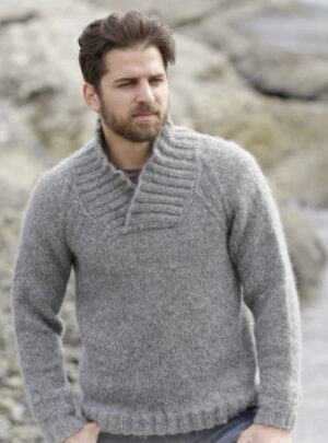 Aberdeen by DROPS Design - Bluse Strikkeopskrift str. S - XXXL