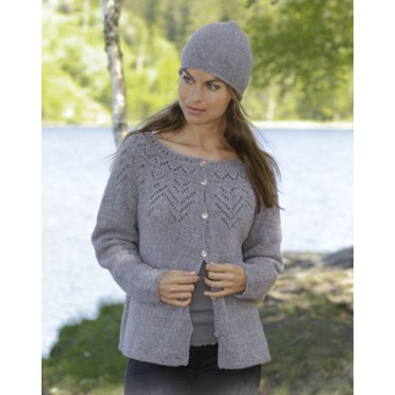 Agnes by DROPS Design - Jakke Strikkeopskrift str. S - XXXL Agnes by DROPS Design - Jakke Strikkeopskrift str. S - XXXL