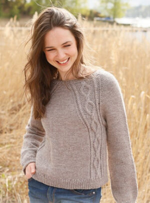 Autumn in the Air by DROPS Design - Bluse Strikkeopskrift str. S - XXXL