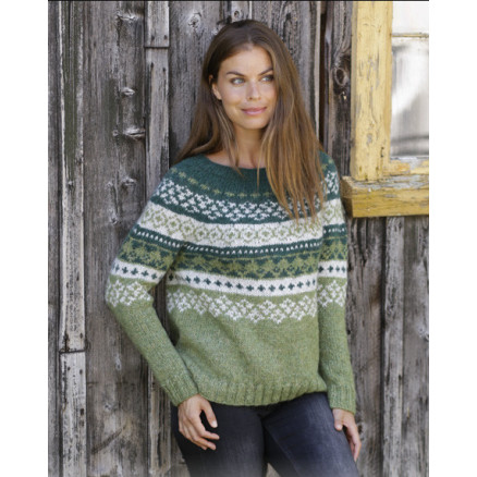 Bardu by DROPS Design - Bluse Strikkeopskrift str. S - XXXL Bardu by DROPS Design - Bluse Strikkeopskrift str. S - XXXL