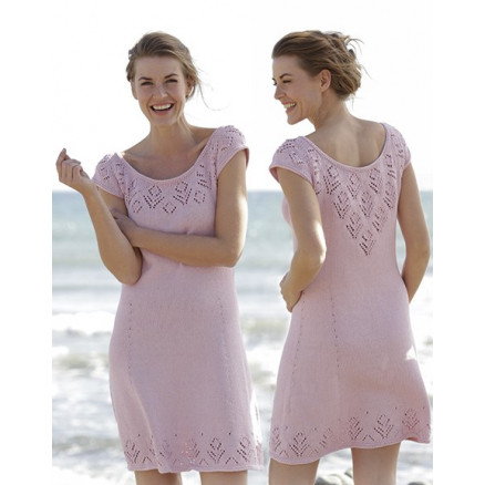 Beach Date by DROPS Design - Kjole Strikkeopskrift str. S - XXXL Beach Date by DROPS Design - Kjole Strikkeopskrift str. S - XXXL
