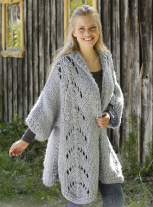 Comfort Zone by DROPS Design - Jakke Strikkeopskrift str. S - XXXL