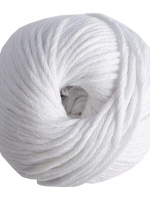 DMC Natura XL Garn Unicolor 01 Hvid