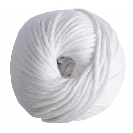 DMC Natura XL Garn Unicolor 01 Hvid DMC Natura XL Garn Unicolor 01 Hvid