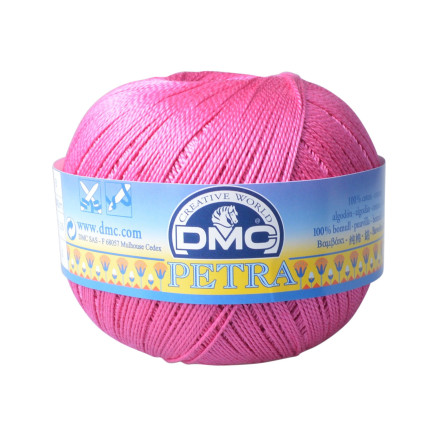 DMC Petra nr. 5 Hæklegarn Unicolor 53607 Pink DMC Petra nr. 5 Hæklegarn Unicolor 53607 Pink