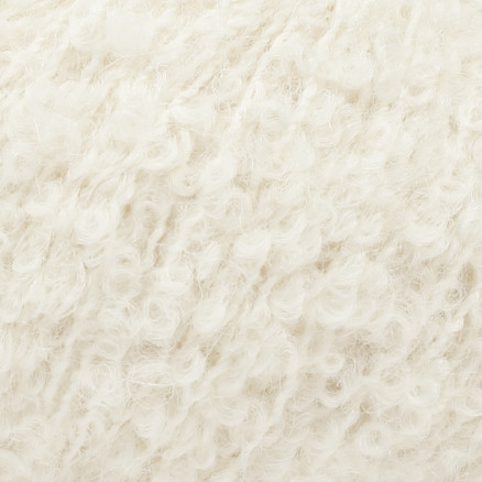 Drops Alpaca Bouclé Garn Unicolor 0100 Natur Drops Alpaca Bouclé Garn Unicolor 0100 Natur