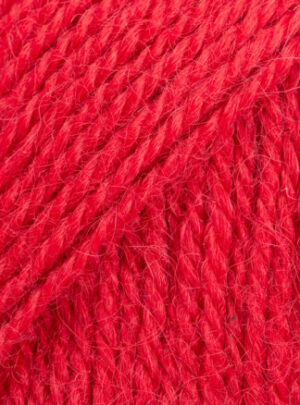 Drops Alpaca Garn Unicolor 3620 Rød