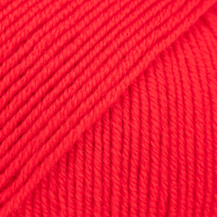 Drops Baby Merino Garn Unicolor 67 Varm rød Drops Baby Merino Garn Unicolor 67 Varm rød