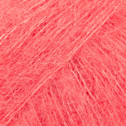 Drops Brushed Alpaca Silk Garn Unicolor 06 Koral Drops Brushed Alpaca Silk Garn Unicolor 06 Koral