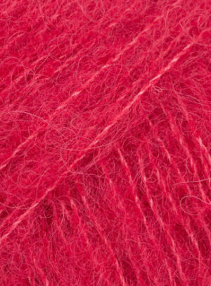 Drops Brushed Alpaca Silk Garn Unicolor 07 Rød