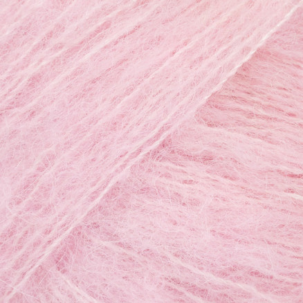 Drops Brushed Alpaca Silk Garn Unicolor 12 Støvet Rosa Drops Brushed Alpaca Silk Garn Unicolor 12 Støvet Rosa
