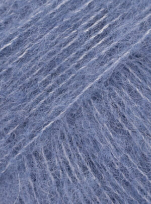 Drops Brushed Alpaca Silk Garn Unicolor 13 Jeans Blå