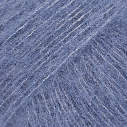 Drops Brushed Alpaca Silk Garn Unicolor 13 Jeans Blå Drops Brushed Alpaca Silk Garn Unicolor 13 Jeans Blå