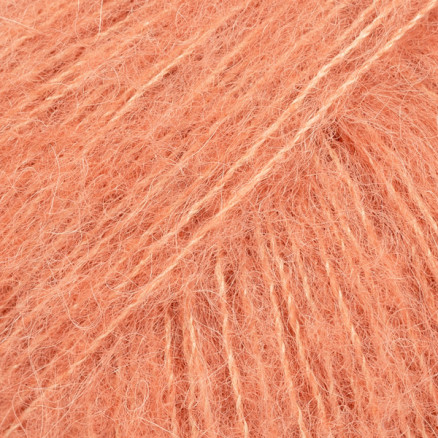 Drops Brushed Alpaca Silk Garn Unicolor 22 Lys Rust Drops Brushed Alpaca Silk Garn Unicolor 22 Lys Rust