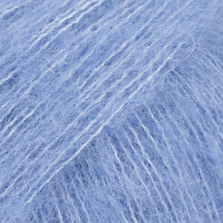 Drops Brushed Alpaca Silk Garn Unicolor 28 Pacific blue Drops Brushed Alpaca Silk Garn Unicolor 28 Pacific blue