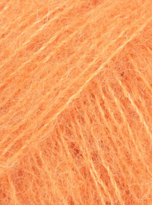 Drops Brushed Alpaca Silk Garn Unicolor 29 Mandarin