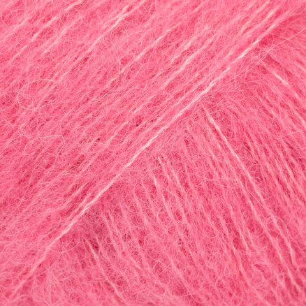 Drops Brushed Alpaca Silk Garn Unicolor 31 Stærk rosa Drops Brushed Alpaca Silk Garn Unicolor 31 Stærk rosa