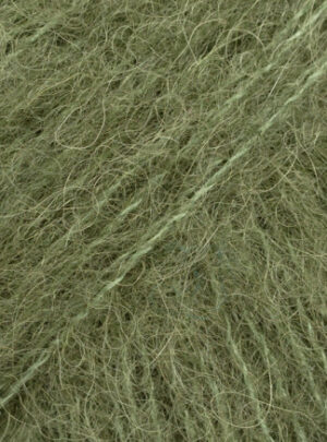 Drops Brushed Alpaca Silk Garn Unicolor 32 Mosgrøn