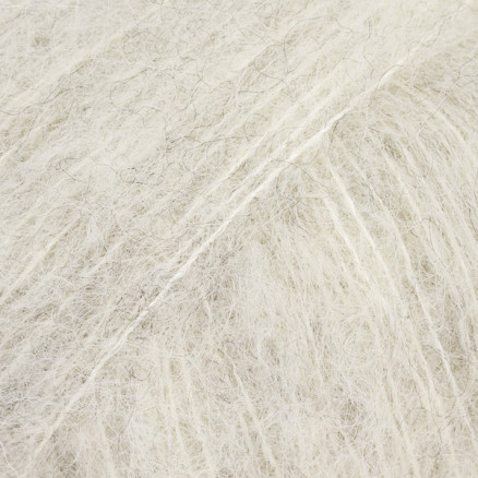 Drops Brushed Alpaca Silk Garn Unicolor 35 Perlegrå Drops Brushed Alpaca Silk Garn Unicolor 35 Perlegrå