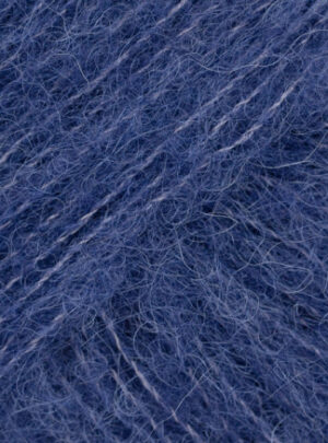 Drops Brushed Alpaca Silk Garn Unicolor 39 Marine Blå